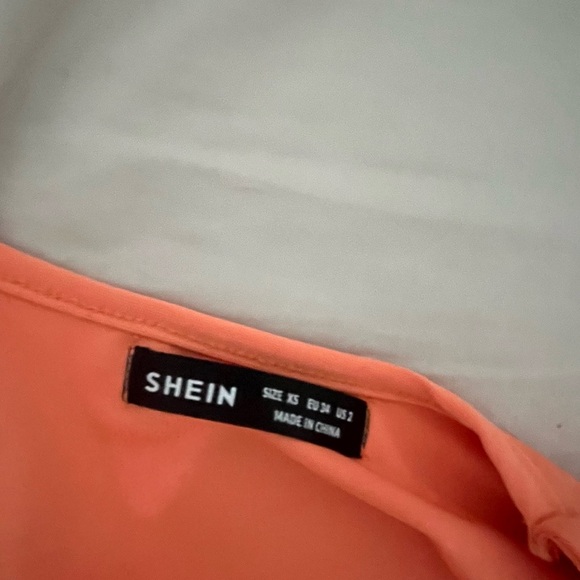 SHEIN Tied Cutout Front Ruffle Dress - Picture 2 of 3